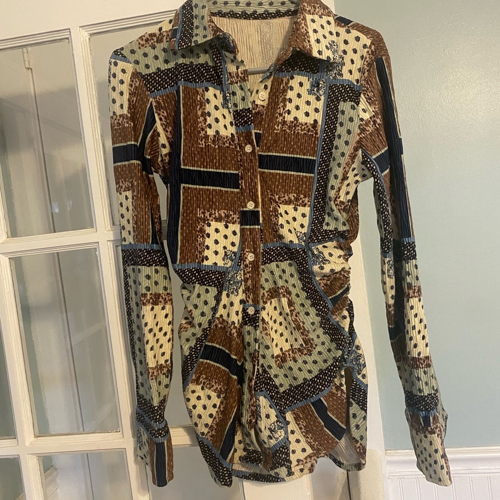 Patchwork Shirt - image 1